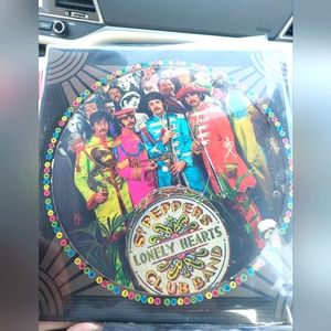 The Beatles Sgt. Peppers Lonely Hearts Club Band LP Picture Disc w/Alternate Art